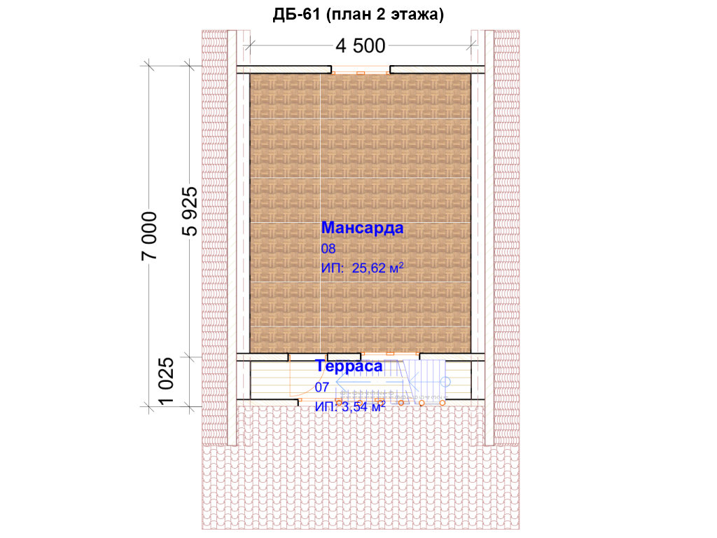 Проект дома-бани ББ-51 (6х9м), площадью 120м² из бруса 150х150мм |  Стройлес-урал